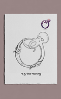 illustration letter o for octopus