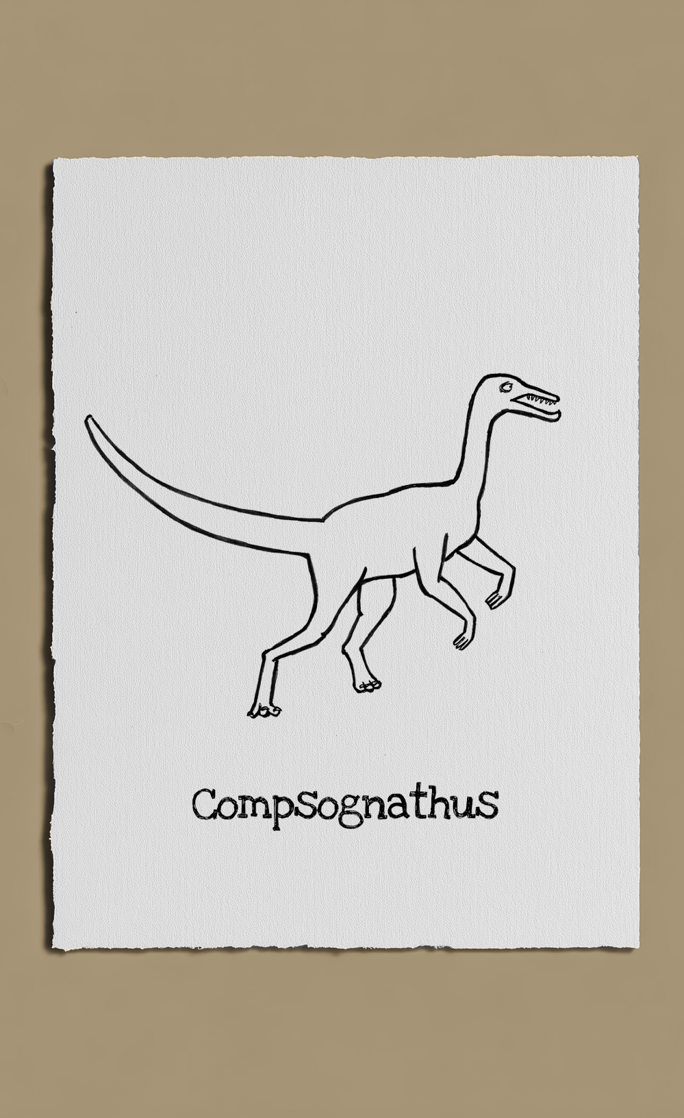 Dinosaurs - Compsognathus