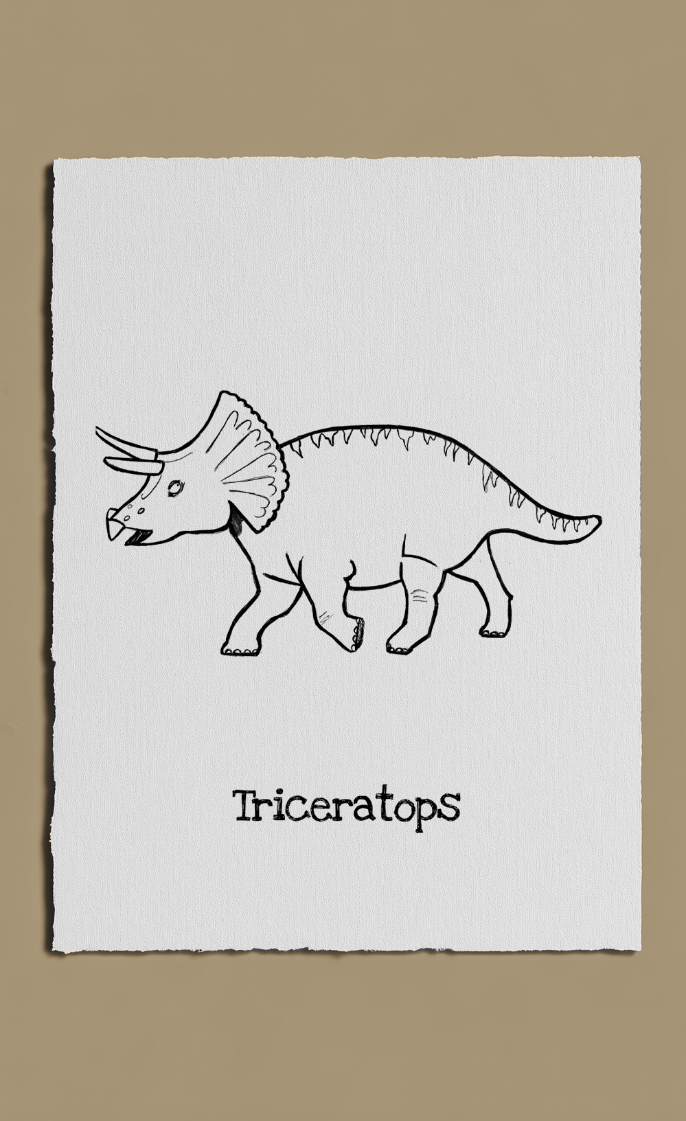 Dinosaurs - Triceratops