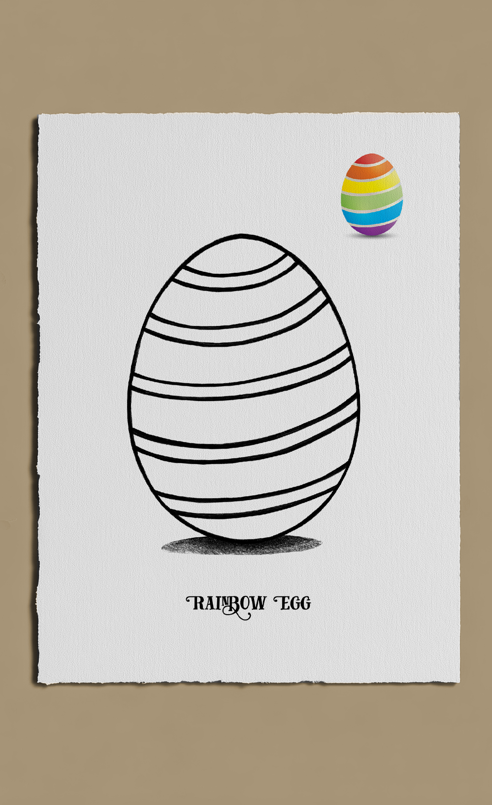 Easter Egg Hunt - Rainbow