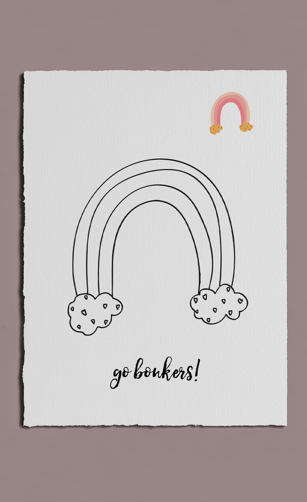 Rainbow & Sunshine - Go bonkers!